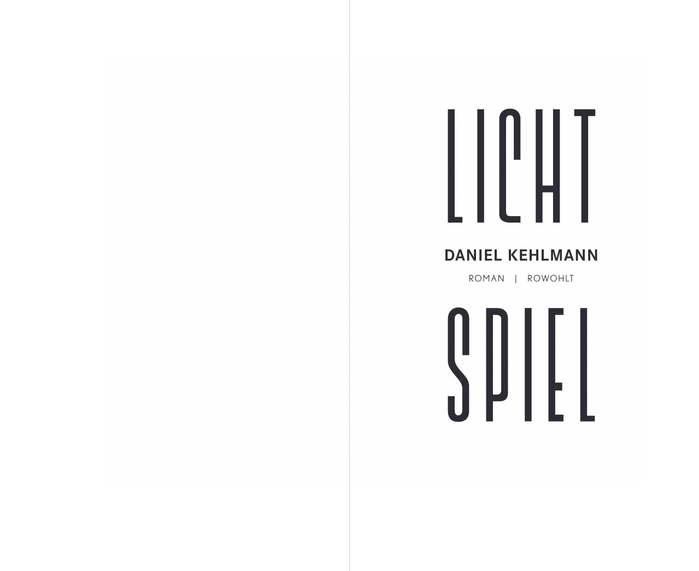 The title page uses Lichtspielhaus with the alternate C that is provided in the lowercase.