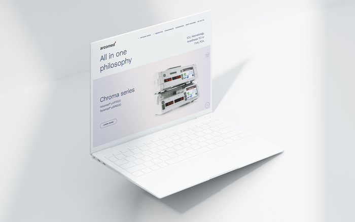 Arcomed visual identity 3