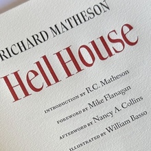 <cite>Hell House</cite> by Richard Matheson (Suntup Editions)
