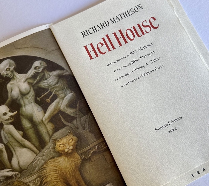 Hell House by Richard Matheson (Suntup Editions) 1