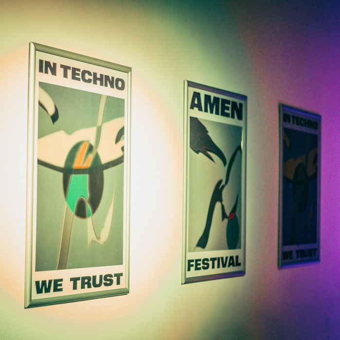 “In Techno We Trust” poster series