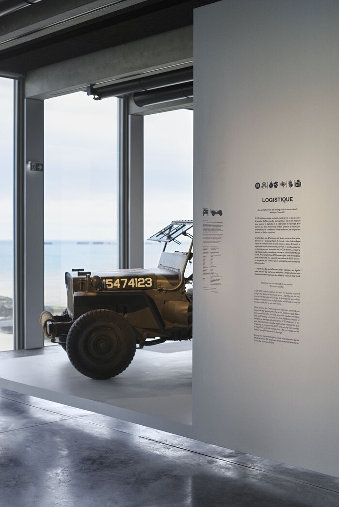 D-Day Museum museography, Musée du Débarquement Arromanches 7