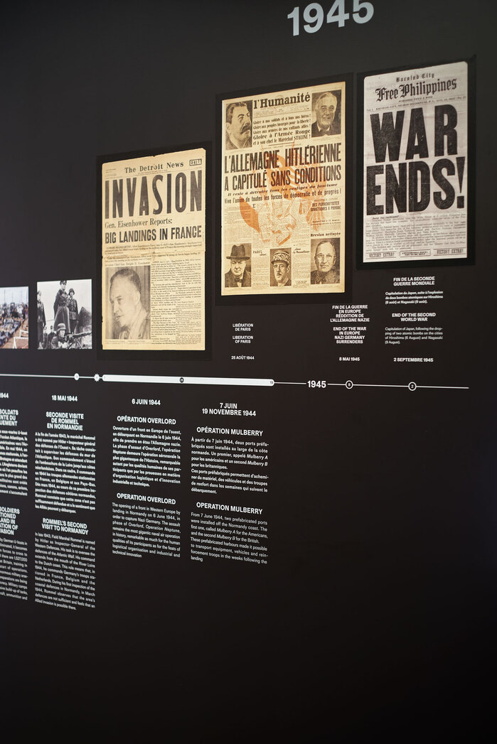 D-Day Museum museography, Musée du Débarquement Arromanches 5