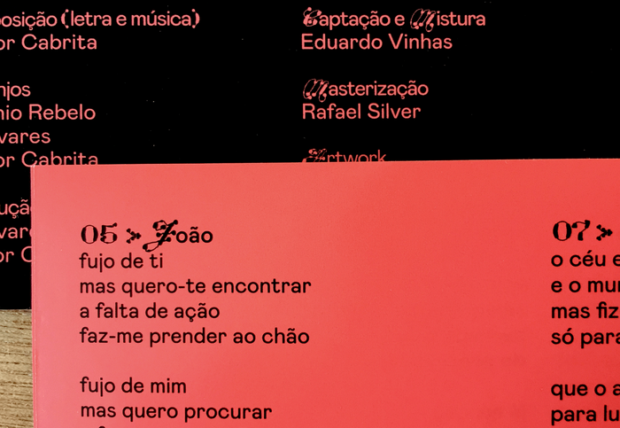 Bits of credits, bits of lyrics, using Ready as initials for Mabry