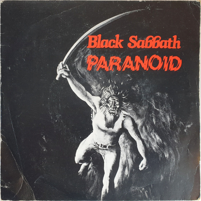 Black Sabbath – “Paranoid” / “Snowblind” single cover 4