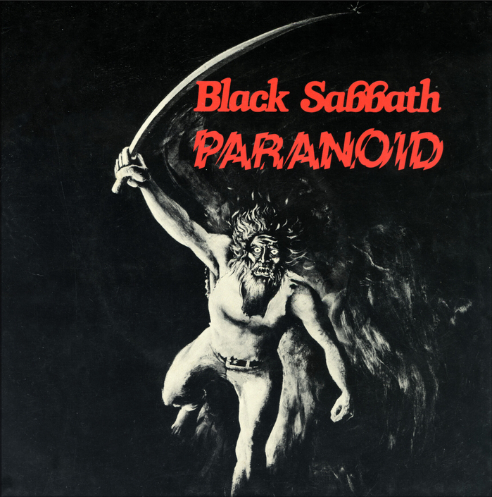 Black Sabbath – “Paranoid” / “Snowblind” single cover 1