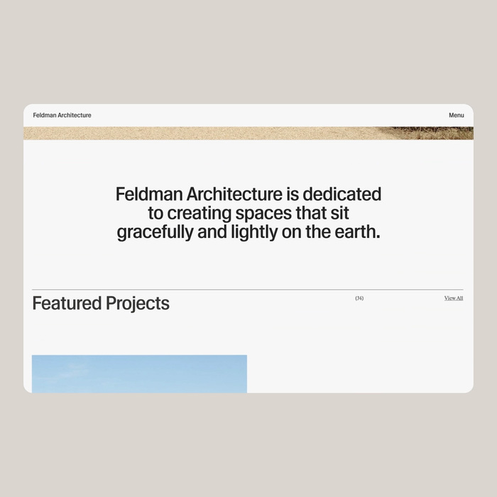 Feldman Architecture identity 9