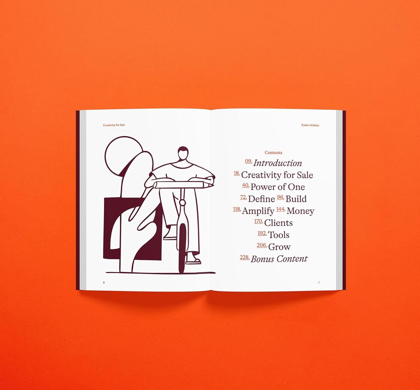 Creativity for Sale and Mindful Creative by Radim Malinic