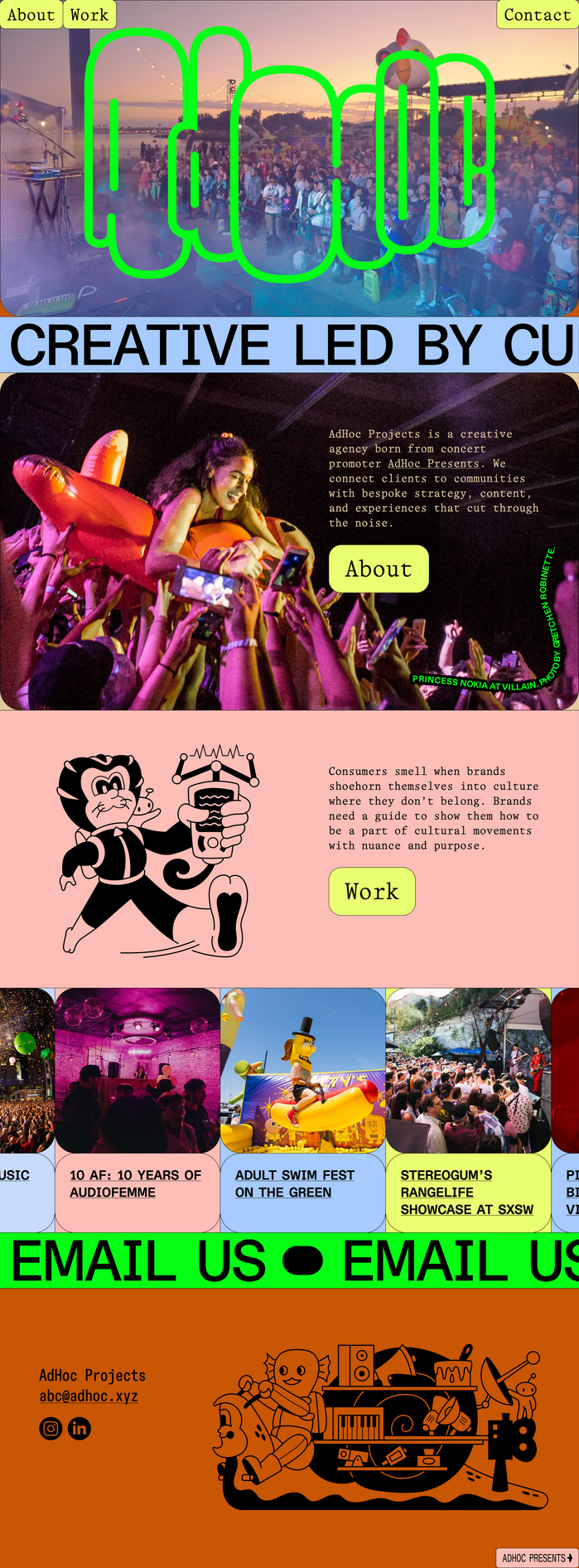 AdHoc identity and website 6