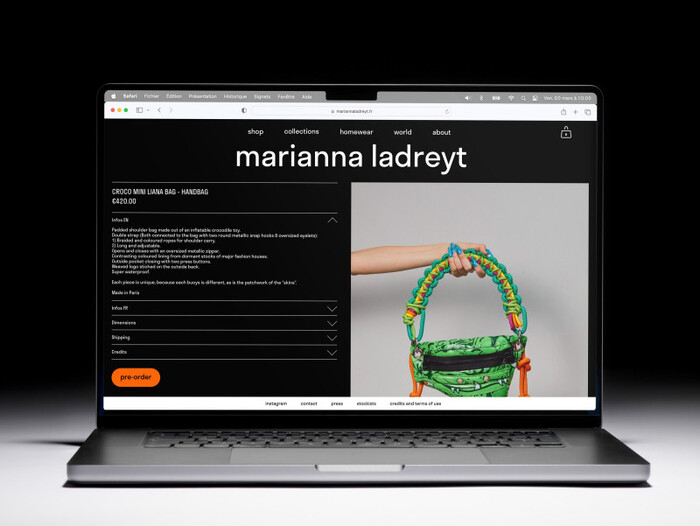 Product page
