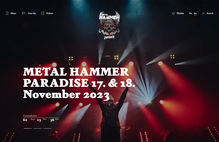 Metal Hammer Paradise website