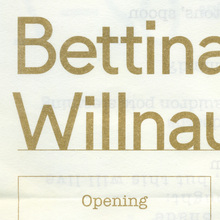Bettina Willnauer – <cite>After Weeks of Yellow (I found a Friend...)</cite> exhibition