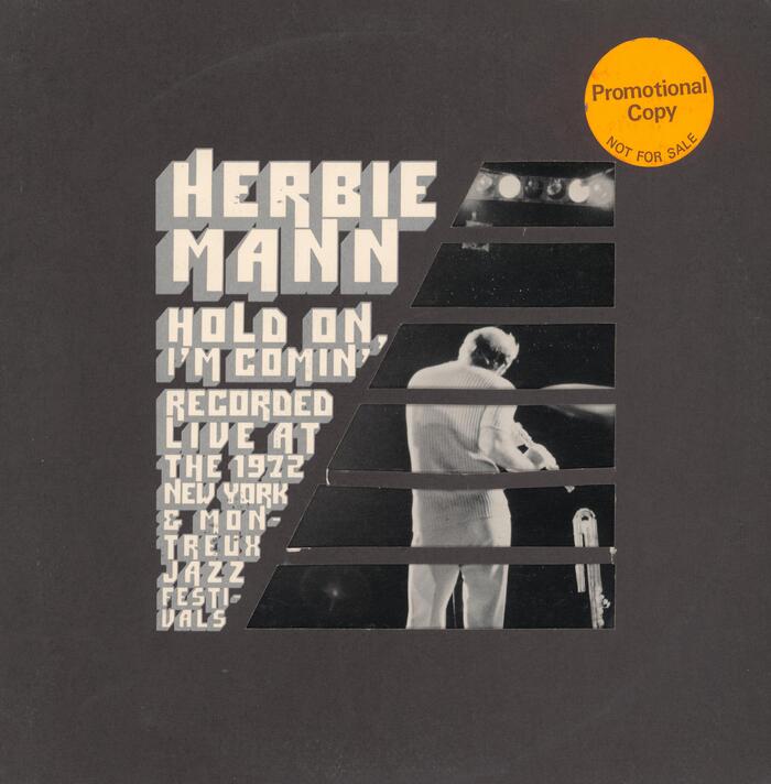 Herbie Mann – Hold On, I’m Comin’  album art 1