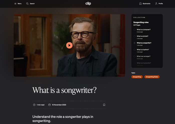 CLIP website 2