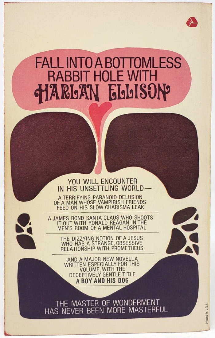 Back cover of Avon’s paperback edition