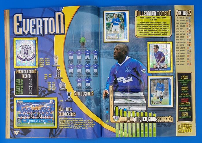 Merlin’s F.A. Premier League 2000 Sticker Collection 7