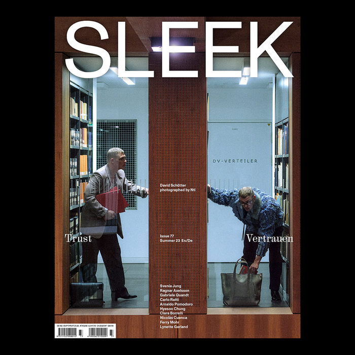 Sleek magazine, issue 77 “Trust–Vertrauen” 2