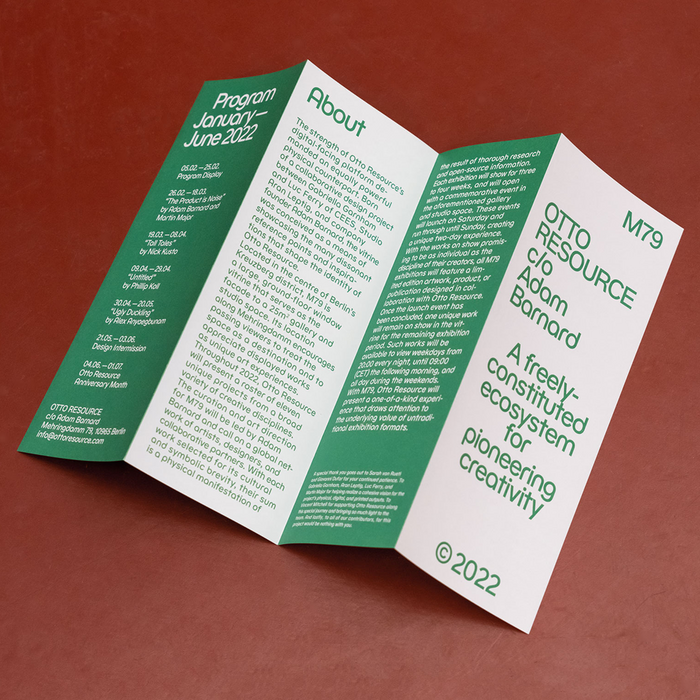 M79 Otto Resource pamphlets 2