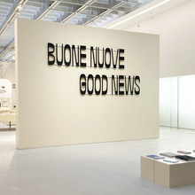 <cite>Buone Nuove / Good News</cite> exhibition