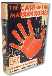 <cite>The Case of the Marsden Rubies</cite> by Leonard R. Gribble