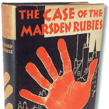 <cite>The Case of the Marsden Rubies</cite> by Leonard R. Gribble