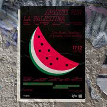 Artisti per la Palestina poster