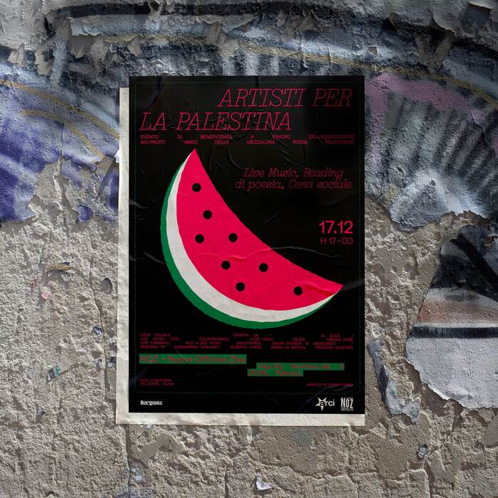Artisti per la Palestina poster 2