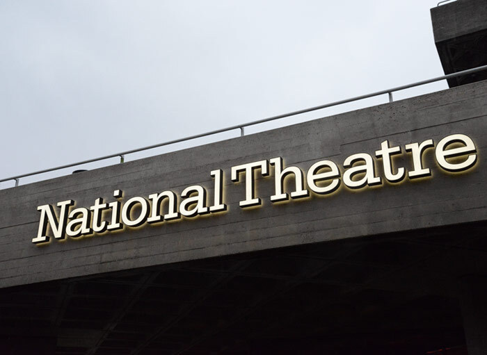 National Theatre signage 3