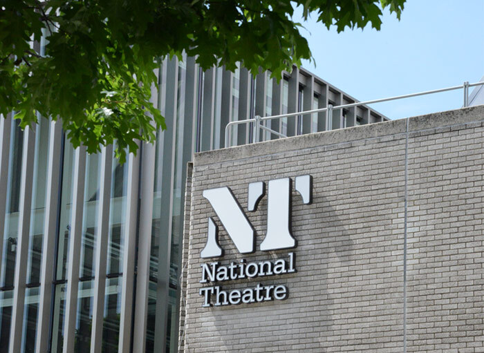 The NT logo in stencil letters was designed by Ian Dennis at FHK Henrion’s London studio, HDA International in 1974, and introduced in 1976.