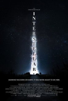 <cite>Interstellar</cite> movie posters and main title