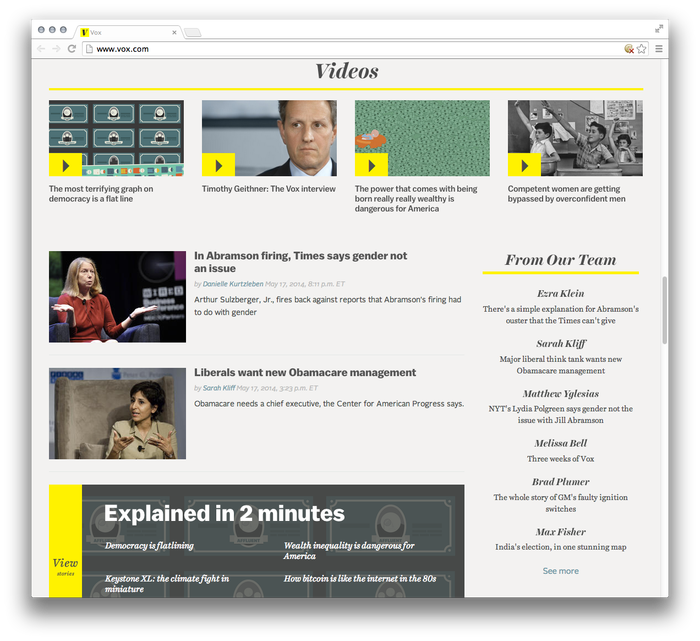 Vox website 4