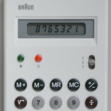 Braun ET 55 pocket calculator