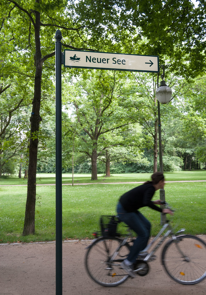 Wayfinding system Großer Tiergarten 1