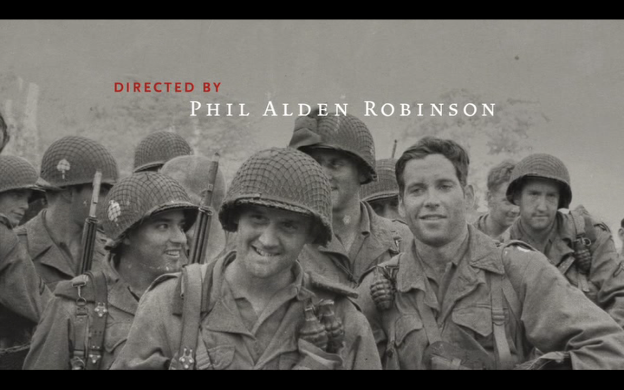 Band of Brothers opening title sequence Fonts In Use