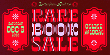 Letterform Archive’s Rare Book Sale  2023