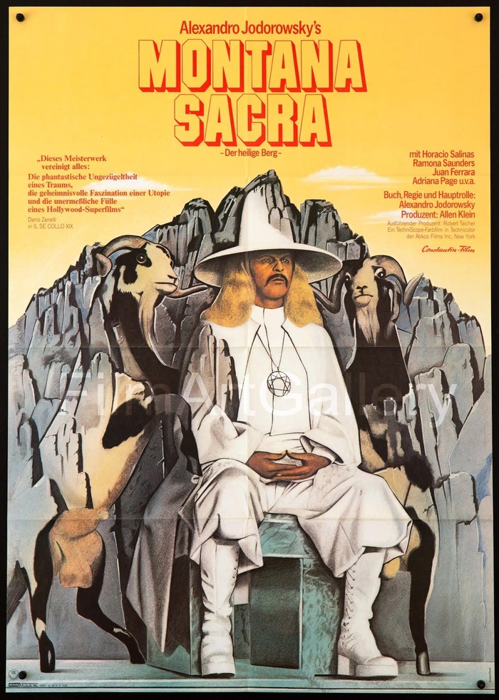 Montana Sacra German movie posters and lobby cards 1