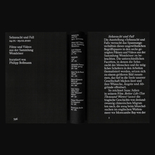 <cite>Sehnsucht und Fall</cite> exhibition catalog