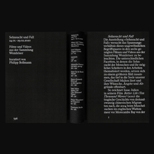 <cite>Sehnsucht und Fall</cite> exhibition catalog