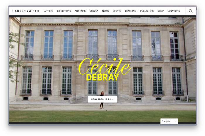 Hauser &amp; Wirth in Paris 3