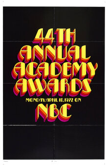 44th Annual Academy Awards poster