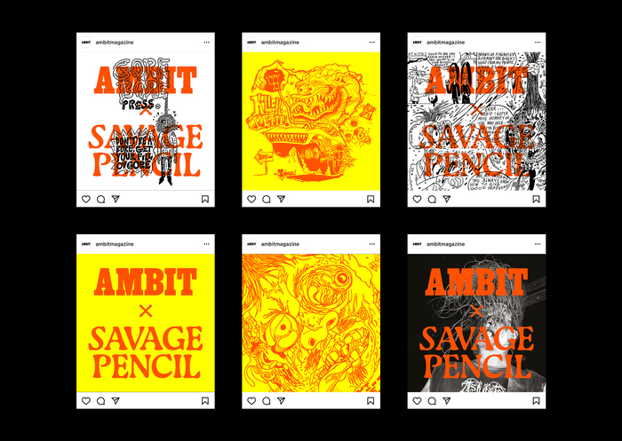 Ambit magazine #247 × Savage Pencil 7