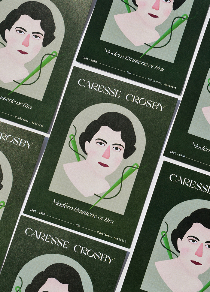 Inventive Women postcard series 8