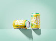 Squeeze sparkling water