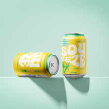 Squeeze sparkling water