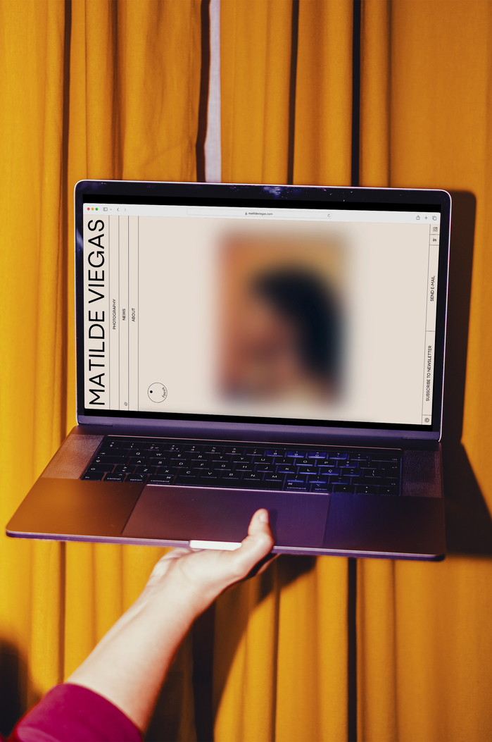 Matilde Viegas portfolio website 1