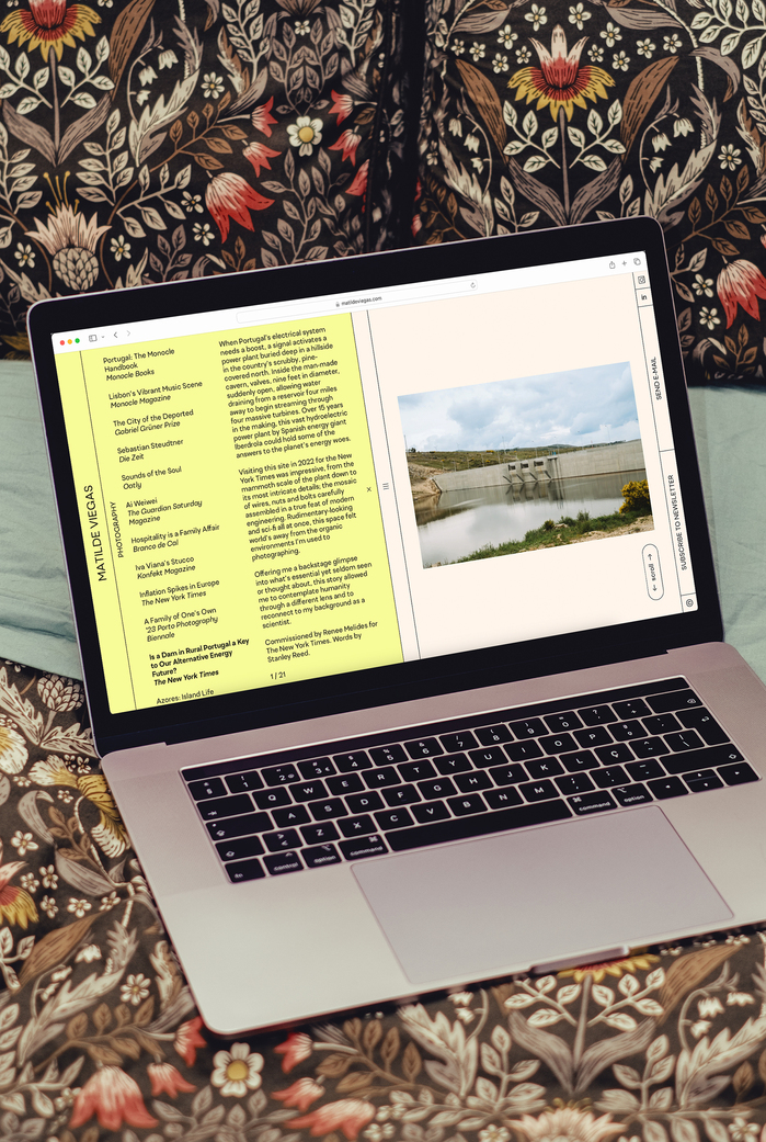 Matilde Viegas portfolio website 2