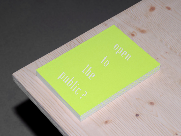 Open to the public? by Oscar Murillo 14