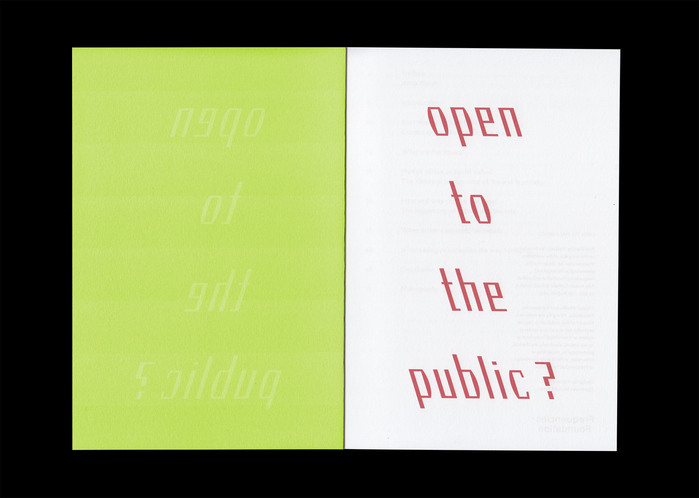 Open to the public? by Oscar Murillo 3