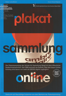 <cite>Plakatsammlung Online</cite> poster series