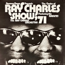 Ray Charles at Philipshalle Düsseldorf concert poster